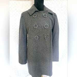 BB Dakota Wool Double Breasted Large Jacket